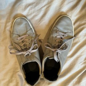 Banana Republic men’s leather sneakers, taupe 9.5